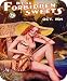 October 1934 Real Forbidden Sweets No Fishing Allowed Vintage Classic PinUp Girl Retro Cover Art MOUSE PAD