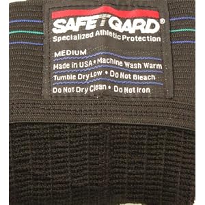 Safe-T-Gard Jock Strap Athletic Supporter - Black by Safe-T-Gard