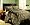 12 PC. BLACK / GOLD REGAL JACQUARD COMFORTER SET W/ MATCHING SHEET SET AND DEC. PILLOWS , KING
