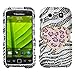 Hard Diamante Protector Skin Cover (Faceplate/Snap On) Full Rhinestones Diamond Bling for RIM BlackBerry Torch 9850 Sprint,U.S. Cellular,Verizon Wireless - Playful Leopard