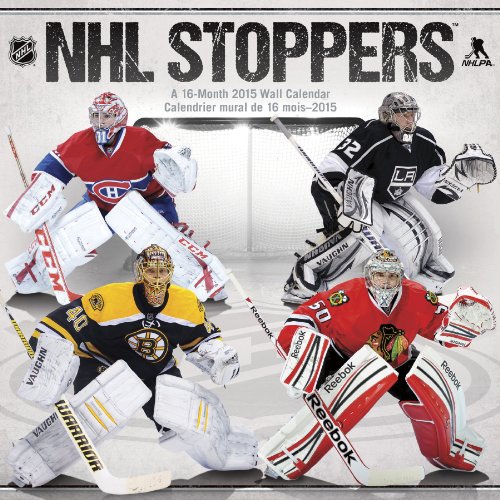 nhl stoppers 2015 premium wall calendar