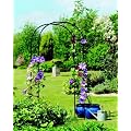Gardman 1.9 x 1m 1.9 x 1m Garden Arch - Black