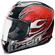 Icon Claymore Men's Airframe Sports Bike Motorcycle Helmet - Red