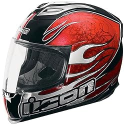 Icon Claymore Men's Airframe Sports Bike Motorcycle Helmet - Red