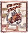 Hunter Jumper Equestrian Horse Tapestry Throw 50" x 60"