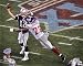 Osi Umenyiora New York Giants - Hitting Brady - Autographed 16x20 Photograph
