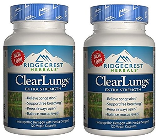 Ridgecrest Herbals - Clearlungs Extra Strength (120x2)