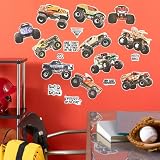 Monster Jam Removable Wall Decorations Child
