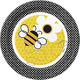 Bumble Bee Dessert Plates, 8ct