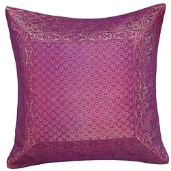 Home Decorating Throw Pillows Case in Silk 16 x 16 inches
