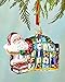 Christopher Radko Winter Dreamer Glass Santa Christmas Ornament  - 5
