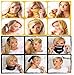Kingree 6pcs Outdoor Magic Scarf for ATV/UTV riding, Seamless Bandanas Tube, High Elastic Headband with UV Resistance, (May)