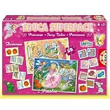 Educa Superpack Princess 2 Games and 2 Puzzles