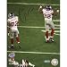 Steiner Sports NFL Osi Umenyiora Osi/Strahan walking away from Brady Vertical Autographed 8-by-10-Inch Photograph