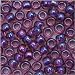 Toho Round Seed Beads 6/0 #928 'Rainbow Rosaline/Opaque Purple Lined' 8 Gram Tube