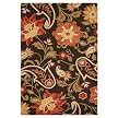 Fieldcrest® Luxury Jacobean Floral Wool Rug - Brown (60x84")