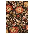 Fieldcrest® Luxury Jacobean Floral Wool Rug Collection - Brown