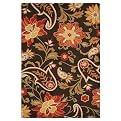 Fieldcrest® Luxury Jacobean Floral Wool Rug Collection - Brown