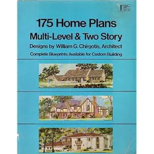 175 Home Plans: Multi-Level and Two Story : Designs [Paperback]