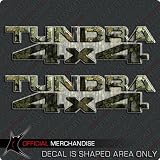Tundra 4x4 Whitetail Deer Truck Sticker Decal Camouflage Camo