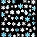 Nail Art Stickers, Sandistore 1PC Xmas 3D Nail Art Stickers Decals Decorations Snowflake Snowman Design (#3)
