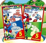 Canal Toys - Dessin - Les Pochoirs Spiderman - Rouge
