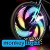 Monkey Light M232 Bike Light - 32 Full Color LEDs - 42 Patterns - Waterproof