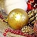 KI Store Decorative Exquisite Shatterproof Decor Balls Ornaments/Decoration 24 Pcs for Christmas Tree Ball (2.36 inches, Luxury Gold and Red)