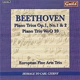 Beethoven: Piano Trios Op.1, No. 1 & 2; Piano Trio WoO 39 CD