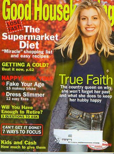 Good Housekeeping January 2006 - Faith Hill
