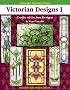 Aanraku Stained Glass Pattern Book Victorian Designs 1