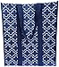 Buti Earth Bags | Reusable Grocery Shopping Bags | Premium Quality, Heavy Duty, Extra Large, Folding & Completely Wipeable! (2 Pack, Navy)