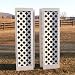 Lattice Column Standards Wood Horse Jumps 2 Heights