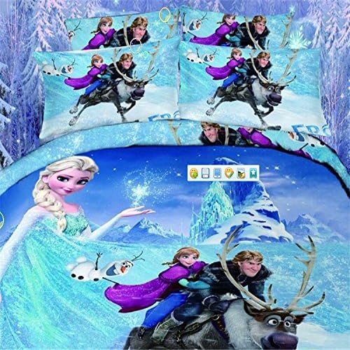 Ritagarden bedding comforters Frozen for 3D bedding sets best quality 100% cotton