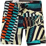 Volcom Boys 8-20 Maguro Print Youth Boardshort