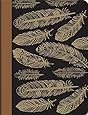 Studio Oh! College-Ruled Hardcover Composition Book, Foil Feathers