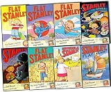 Flat Stanley Collection, 8 books, RRP £32.92 (Flat Stanley; Stanley, Flat Again; Invisible Stanley; Stanley in Space; Stanley and the Magic Lamp; The Japanese Ninja Surprise; The Big Mountain Adventure; The Great Egyptian Grave Robbery) (Flat Stanley)