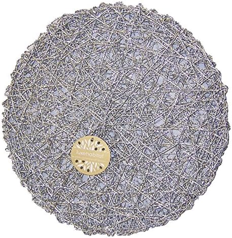 Round Nest Silver Placemats - Set of 4