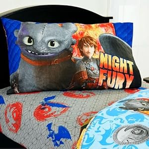 Dreamworks Dragons 2 Dragon Flyer Sheet Set, Twin