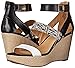 Nine West Women's Enlighten Leather Wedge Sandal