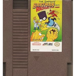 The Simpsons: Bartman Meets Radioactive Man by Nintendo