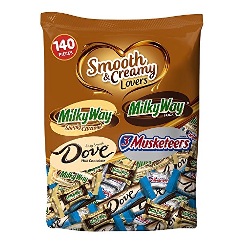 Mars chocolate smooth and creamy lovers variety mix, 65…