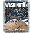 Washington Wizards NBA Triple Woven Jacquard Throw (019 Series) (48x60")"