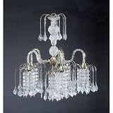 Antique Brass Finish Chandelier By ORE