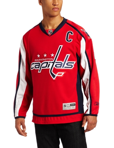 Alexander Ovechkin Capitals Red Reebok Premier JerseyB000V4XEOY : image