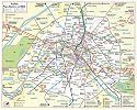 Plan de ville : M&eacute;tro Rer (plan plastifi&eacute;)