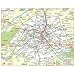 Plan de ville : M�tro Rer (plan plastifi�)