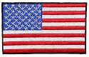 American USA US United States of America Flag Iron On Patch