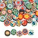 Polymer Clay Disk Beads (50 pc)