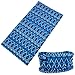 SmilerSmile 6pcs Assorted Seamless Outdoor Sport Bandanna Headwrap Scarf Wrap, 12 in 1 High Elastic Magic Headband & Collars Muffler Scarf Face Mask with UV Resistance, (Mix&Match G)